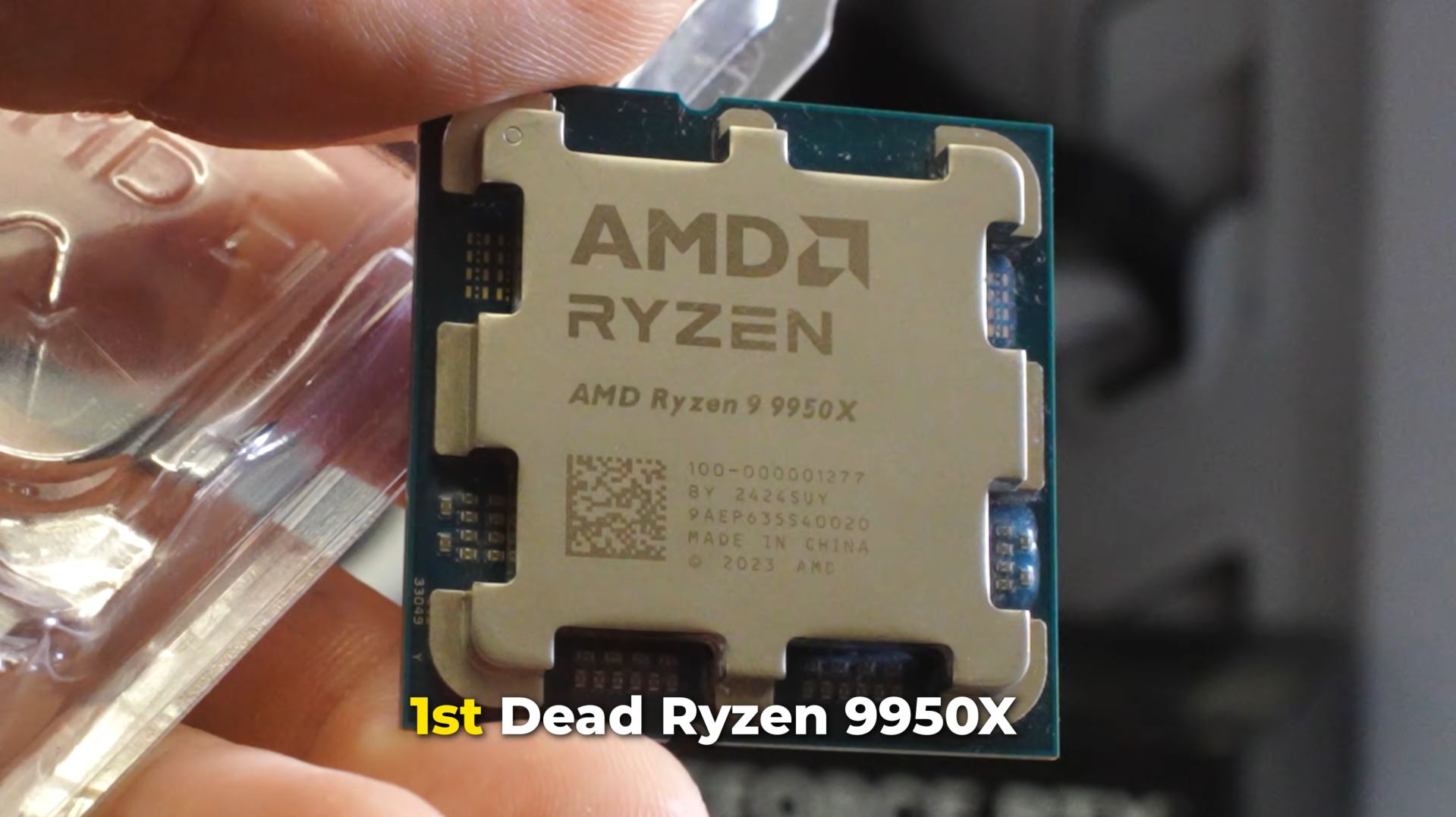 "Технологічний вибух" у Tech Yes City: AMD Ryzen 9950X масово виходять з ладу на материнках ASRock X870 4 "Технологічний вибух" у Tech Yes City: AMD Ryzen 9950X масово виходять з ладу на материнках ASRock X870 4