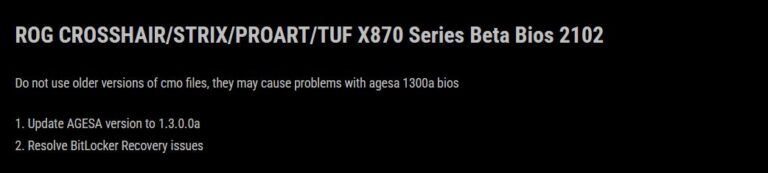 ASUS випускає нове BIOS, що усуває проблеми з BitLocker на материнських платах AM5 15 ASUS випускає нове BIOS, що усуває проблеми з BitLocker на материнських платах AM5 15