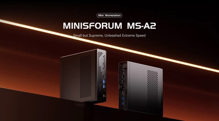 Minisforum представляє компактний сервер MS-A2: потужність Ryzen 9 9955HX в 1.78-літровому корпусі 1