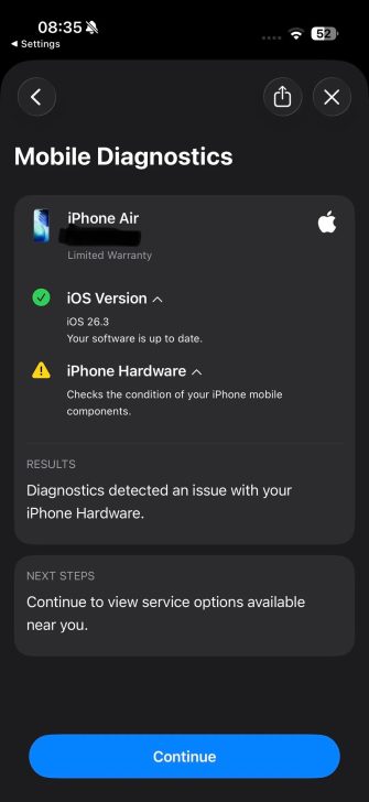 iPhone Air з модемом C1X втратив зв'язок: експерти зафіксували перший збій 3