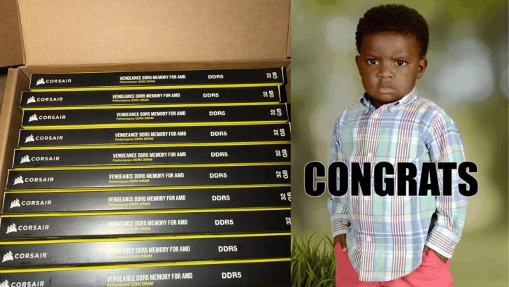 Головна 3 Неймовірна удача: купив RAM за $300, а отримав комплектуючі вартістю у 10…