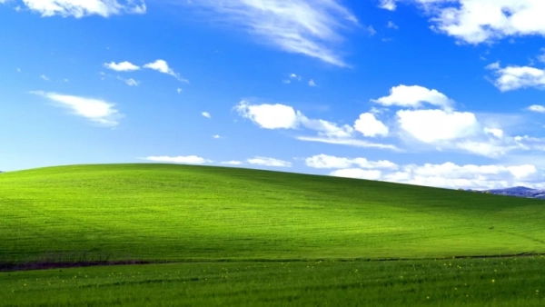 Фотограф “зловив” культову заставку Windows XP 1996 року в реальності