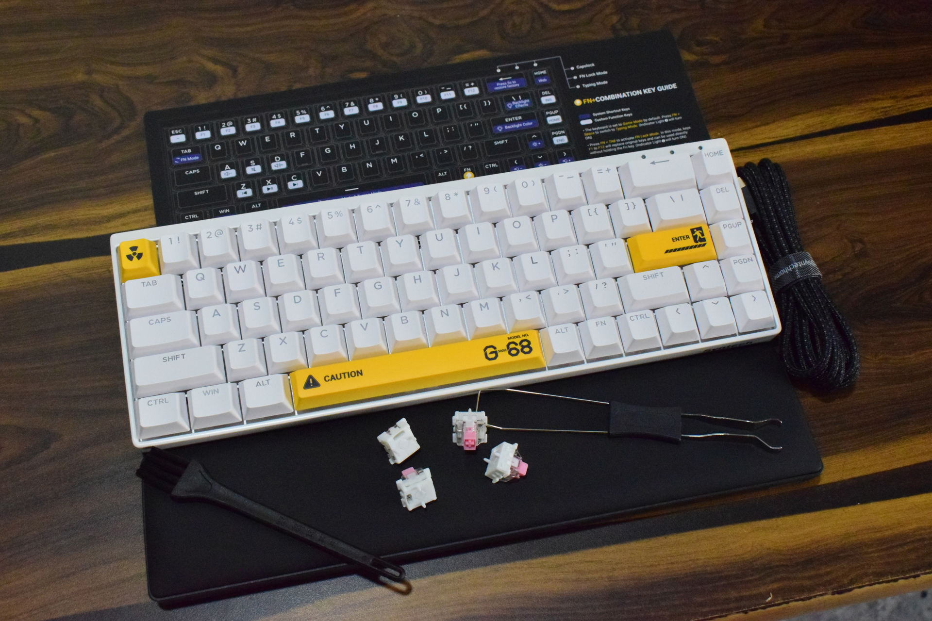 Syntech Chronos G-68: Компактна магнітна клавіатура, що вражає 3