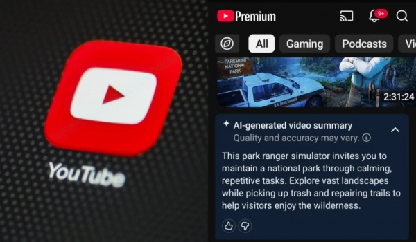YouTube: ШІ-резюме відео з'явилися на головній сторінці 11