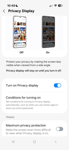 Galaxy S26 Simulator перетворює iPhone та Android на Samsung з Private Display 5
