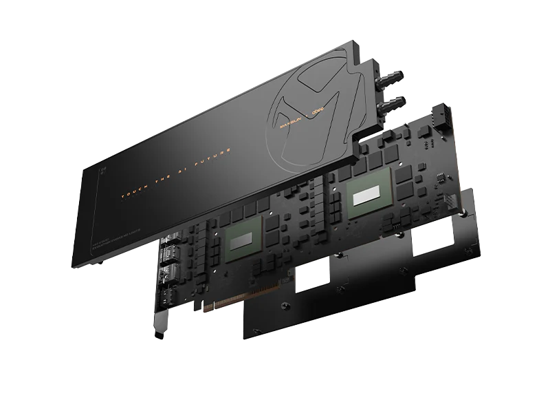 MAXSUN представляє двопроцесорну відеокарту Arc PRO B60 з рідинним охолодженням та коннектором 12V-2x6 6