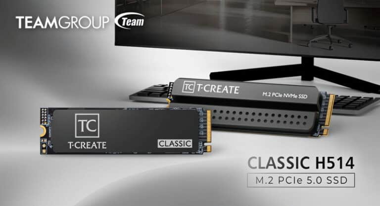 TeamGroup випускає SSD T-Create Classic H514 PCIe 5.0: прискорте локальні ШІ-обчислення до 14200 МБ/с 8