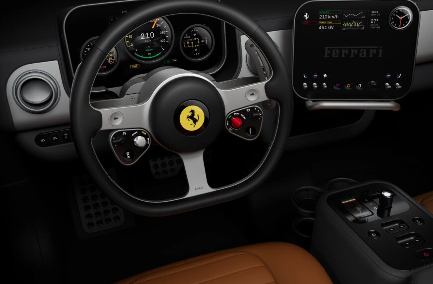 Ferrari обирає Jony Ive для дизайну інтер’єру першого електромобіля