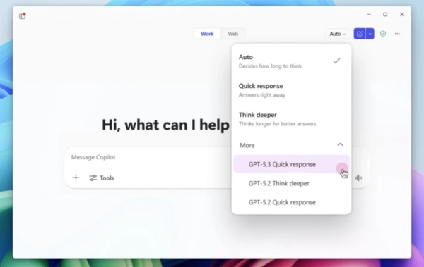 Microsoft 365 Copilot отримає GPT-5.3 Instant 2