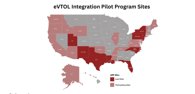 Електро-аеротаксі готуються до злету: 26 штатів на черзі 3