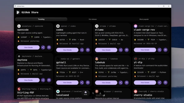 GitHub як магазин додатків: новий open-source застосунок для Android і Windows 2