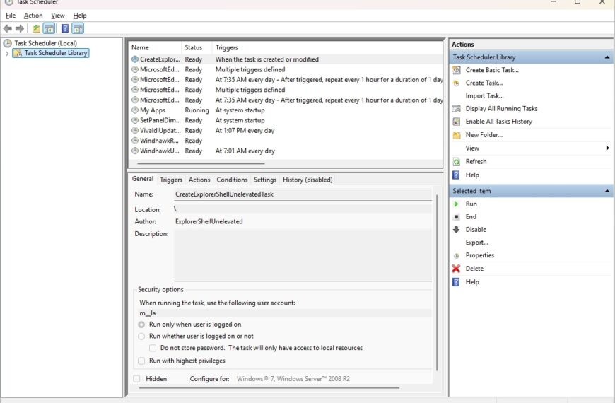 Розкриваємо потенціал планувальника завдань Windows 11: потужне оновлення, що перевершує очікування