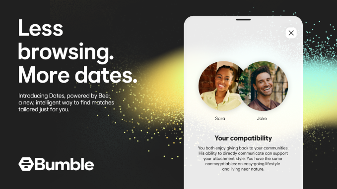 Bumble запустив ШІ-помічника для побачень: знайомтеся з «Bee» 3