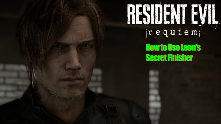 Як розкрити таємний фінішер Леона в Resident Evil Requiem 1 Як розкрити таємний фінішер Леона в Resident Evil Requiem 1
