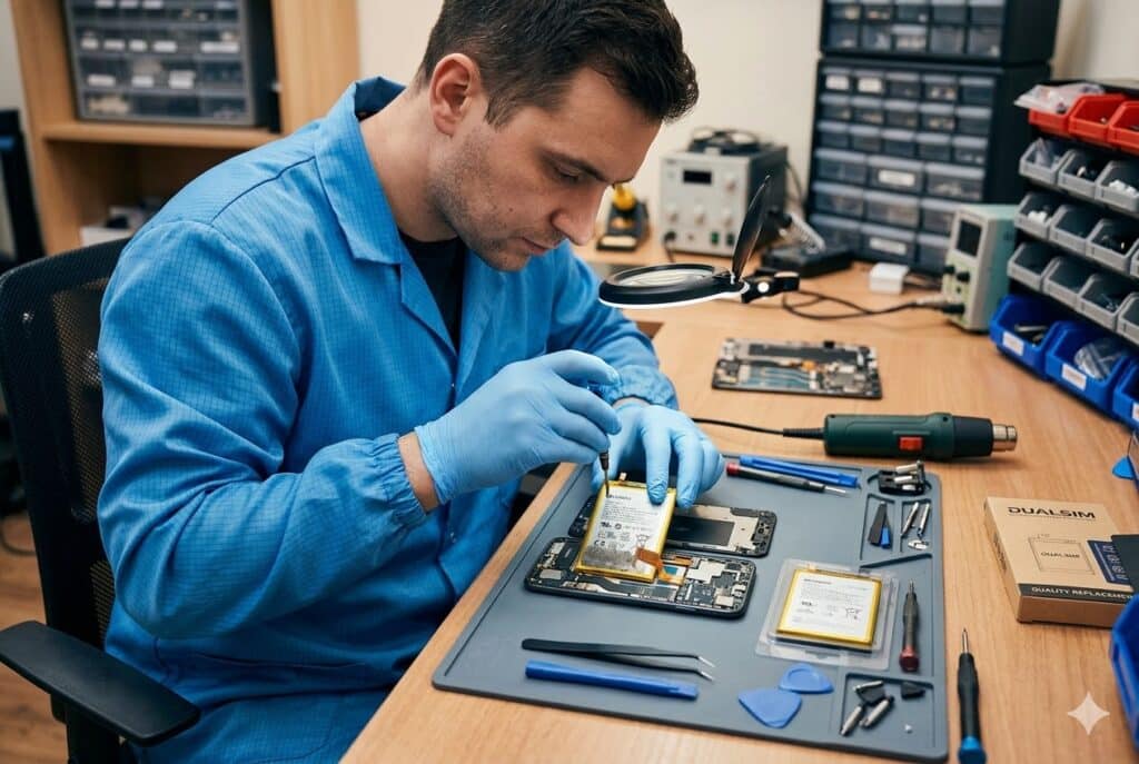 Смартфон быстро разряжается Практический обзор замена АКБ, ассортимент DUALSIM и советы экспертов