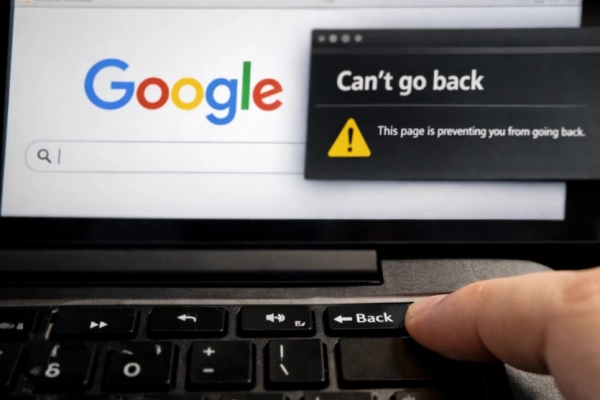 Google буде штрафувати сайти за маніпуляції з кнопкою "Назад" 9