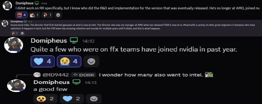 Колишній керівник AMD FSR: команда GPUOpen та FidelityFX тепер працює на NVIDIA та Intel 4