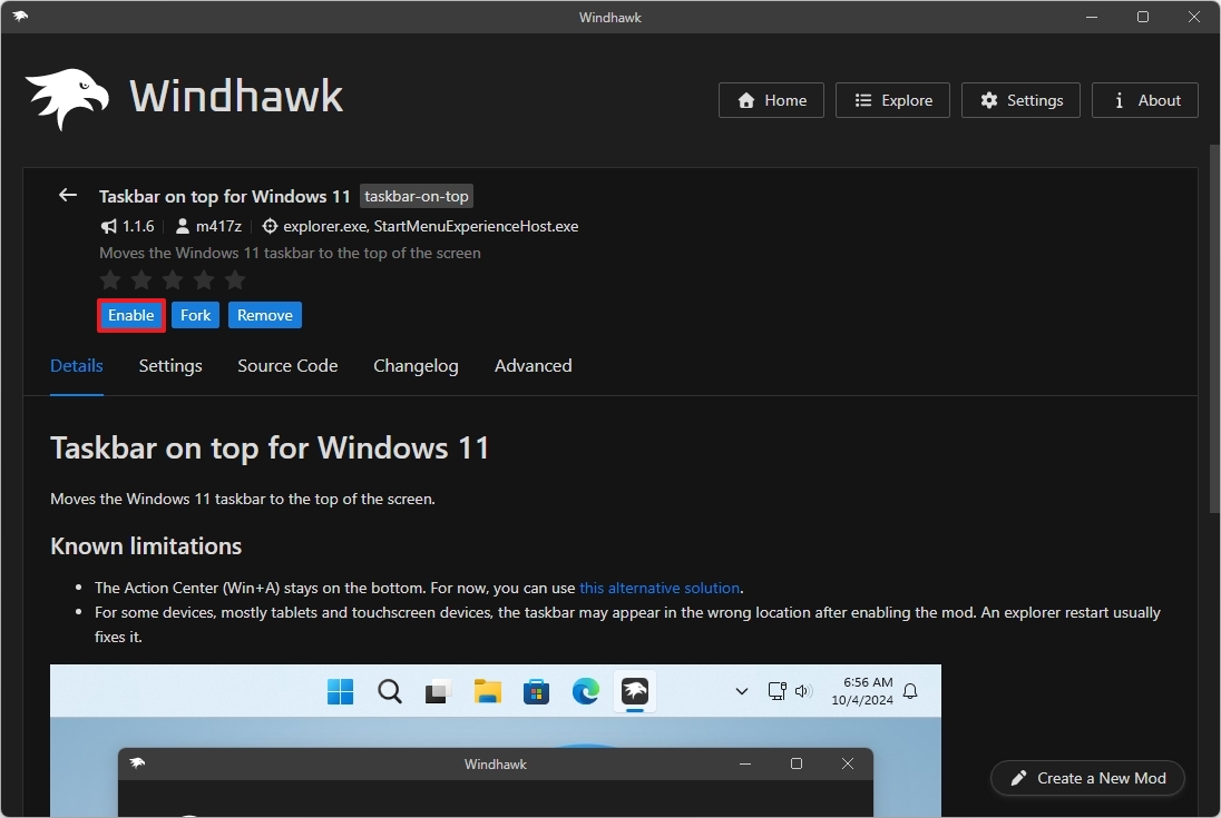 7 хитрощів Windhawk: як я перетворив робочий стіл Windows 11, відкинувши сумніви 6 7 хитрощів Windhawk: як я перетворив робочий стіл Windows 11, відкинувши сумніви 6