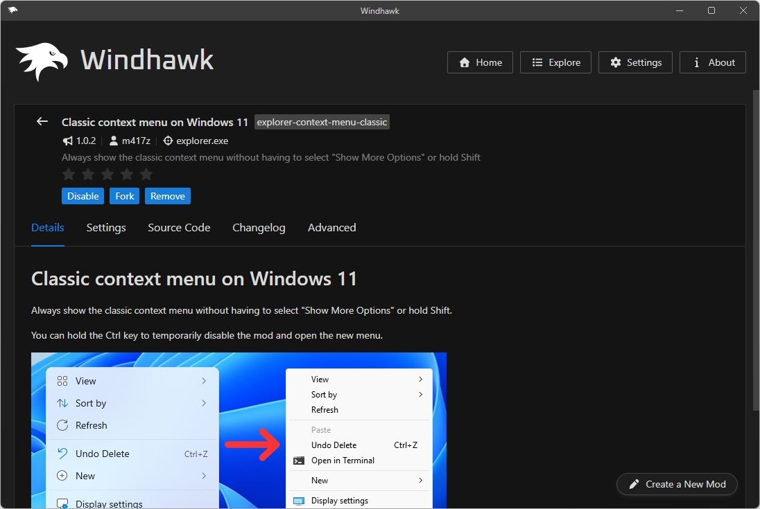 7 хитрощів Windhawk: як я перетворив робочий стіл Windows 11, відкинувши сумніви 14 7 хитрощів Windhawk: як я перетворив робочий стіл Windows 11, відкинувши сумніви 14