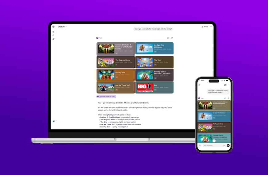 Головна 9 Tubi: Перший стрімінговий сервіс, що запускає власний додаток у ChatGPT