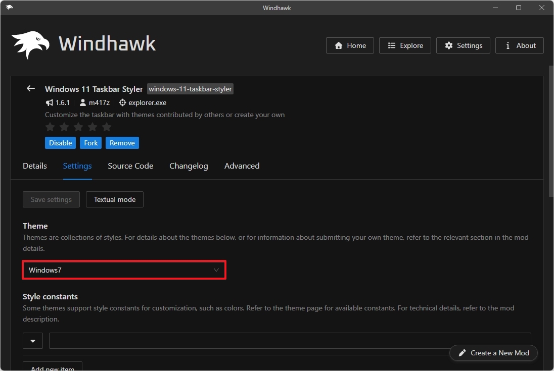 7 хитрощів Windhawk: як я перетворив робочий стіл Windows 11, відкинувши сумніви 4 7 хитрощів Windhawk: як я перетворив робочий стіл Windows 11, відкинувши сумніви 4
