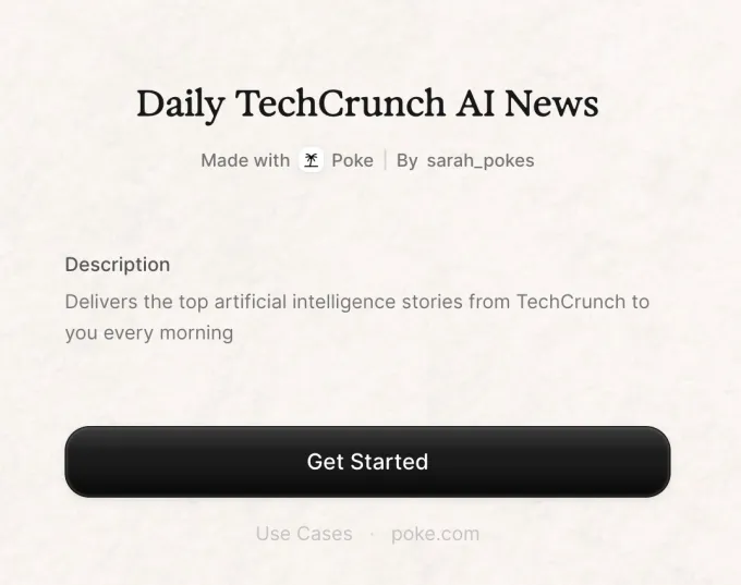 Poke: ШІ-агенти? Надсилай запити, наче пишеш SMS! 8