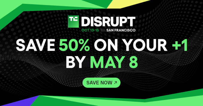 Отримайте знижку 50% на другий квиток Disrupt 2026: часу обмаль! 2