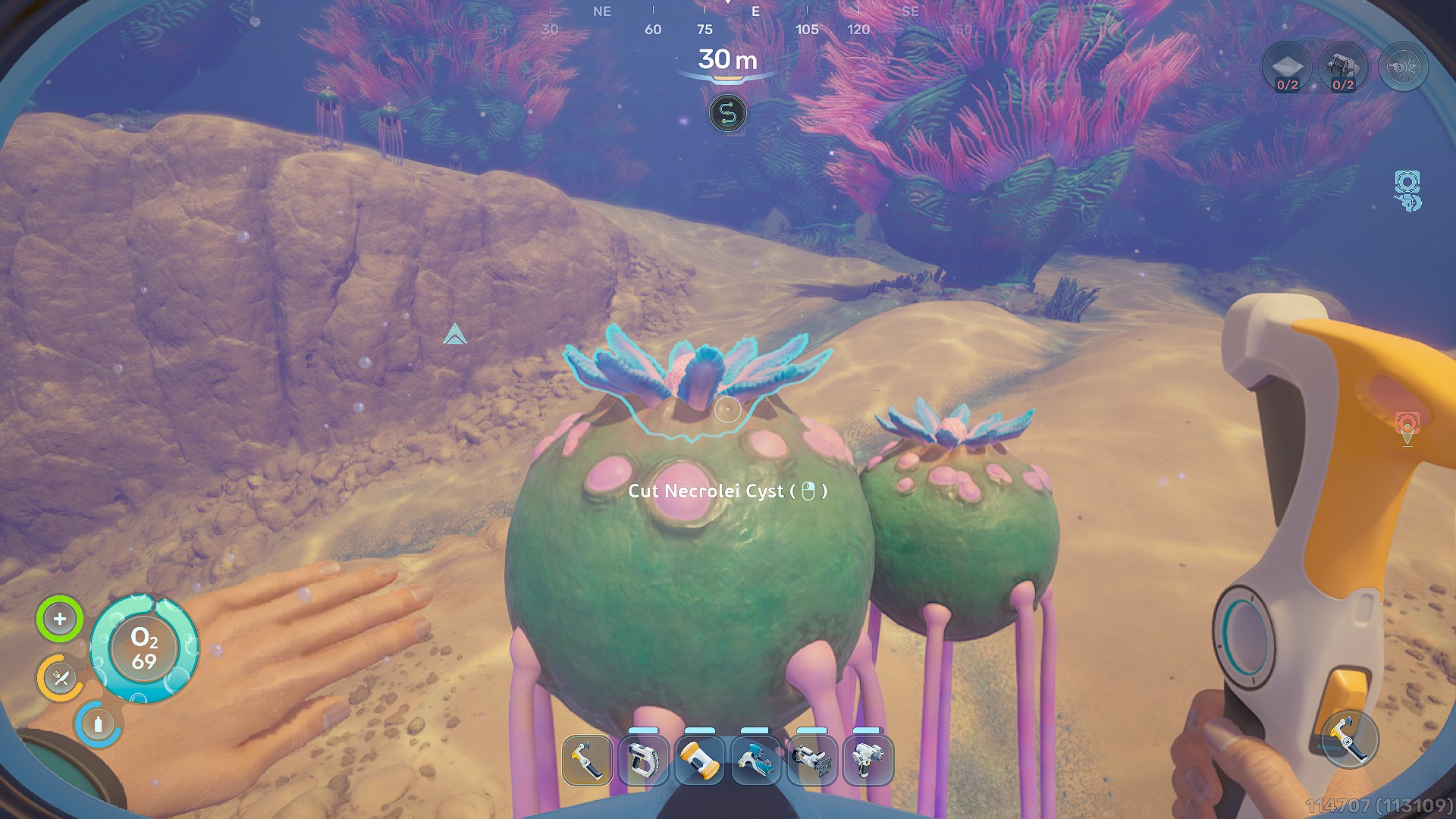 Як отримати цисти некролеїв у Subnautica 2: ранній доступ 2