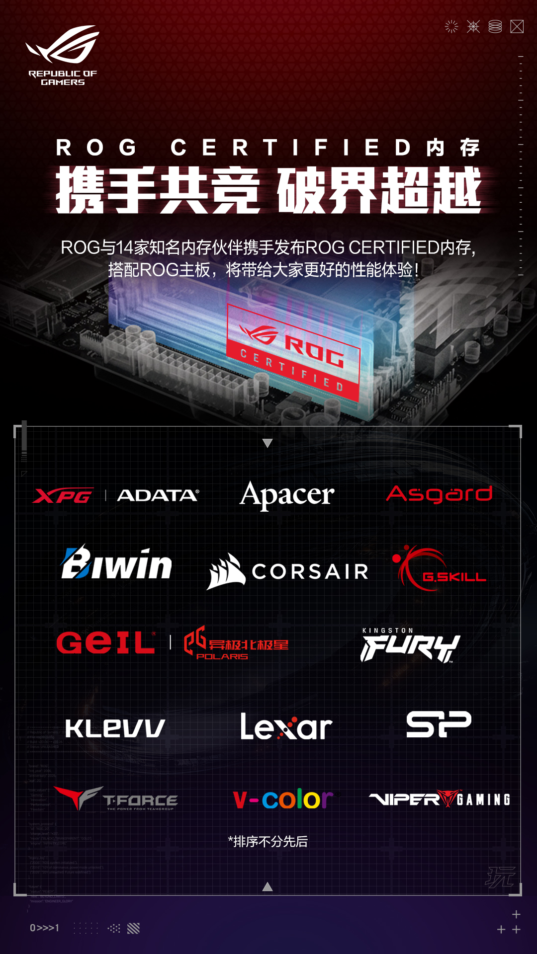 ASUS презентує 48 ГБ DDR5 ROG-модулів: обирайте швидкість 6000 CL26 або 8000 CL36 в один клік 3 ASUS презентує 48 ГБ DDR5 ROG-модулів: обирайте швидкість 6000 CL26 або 8000 CL36 в один клік 3