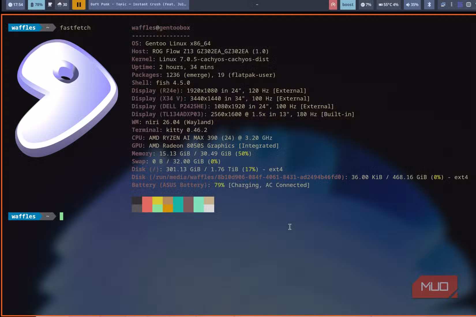 Claude кастомізував робочий стіл Linux: ось що вийшло 2