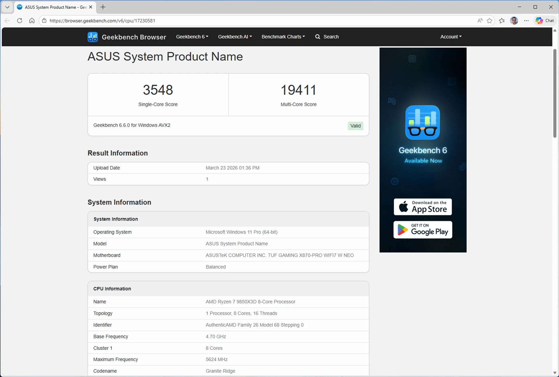 ASUS TUF GAMING X870-PRO WIFI7 W NEO: неокласицизм AM5 з вражаючим оглядом 110
