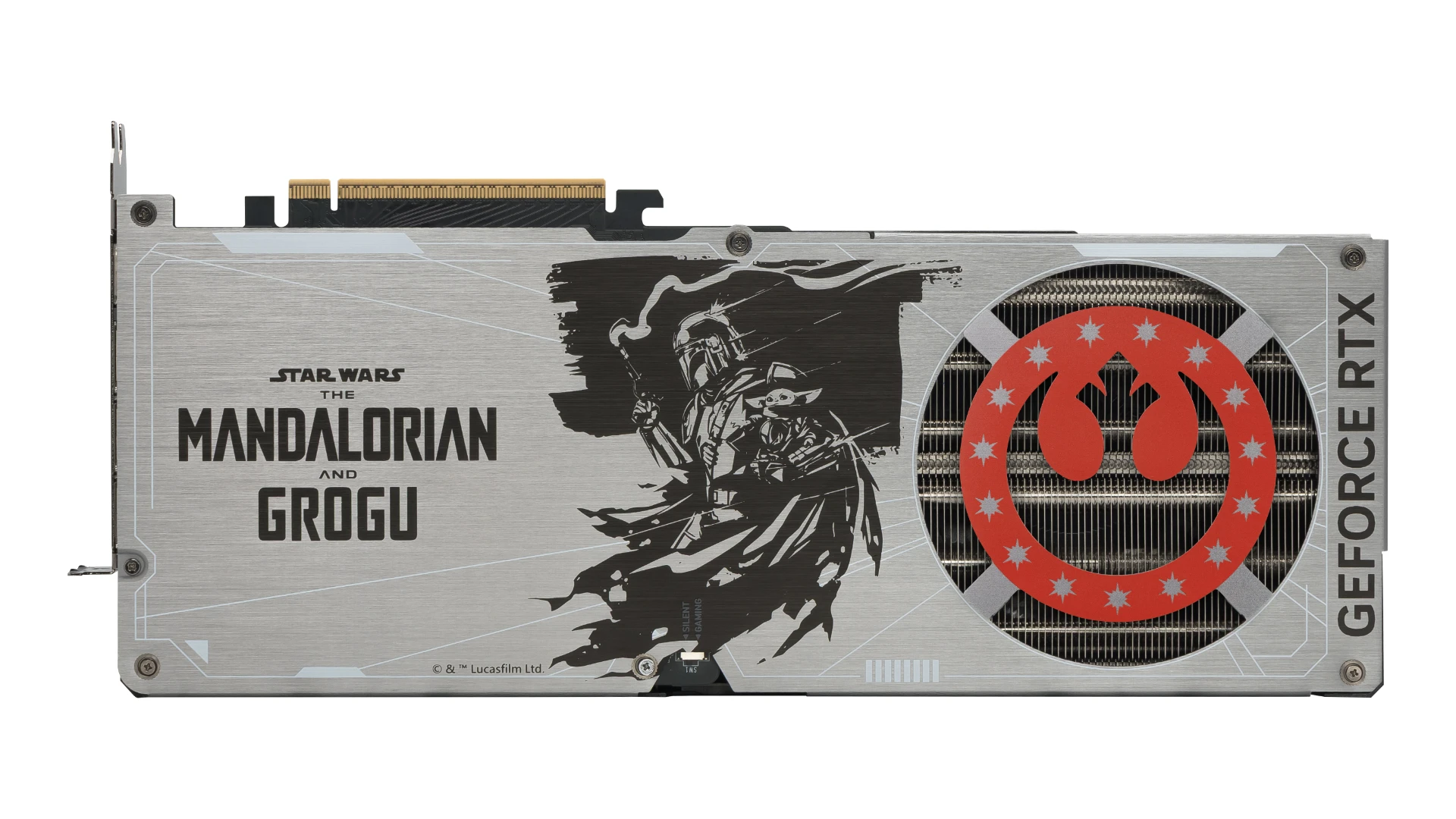 MSI випустила відеокарту RTX 5080 у стилі Мандалорця та Гроґу 2