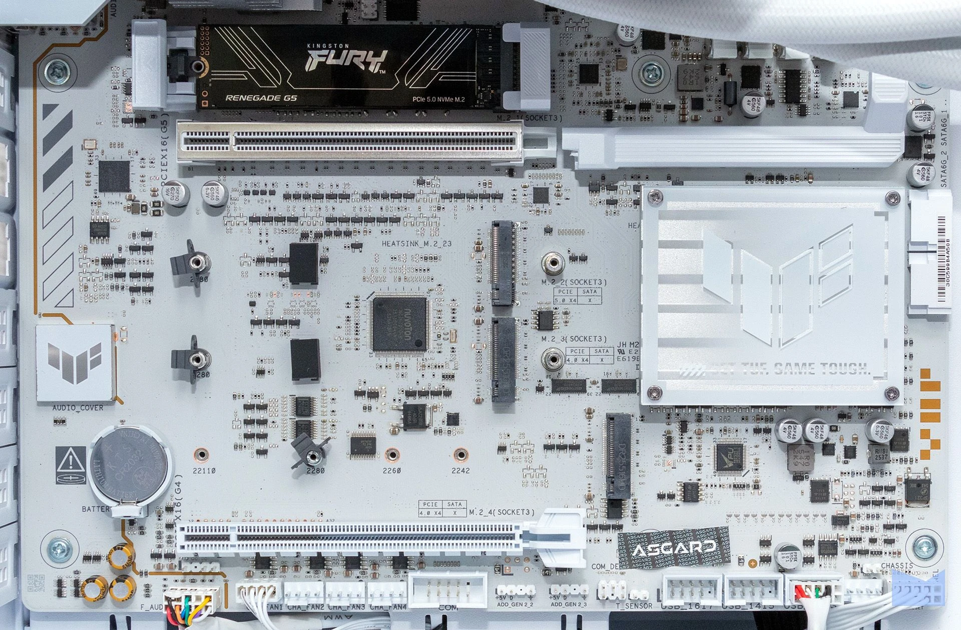 ASUS TUF GAMING X870-PRO WIFI7 W NEO: неокласицизм AM5 з вражаючим оглядом 14