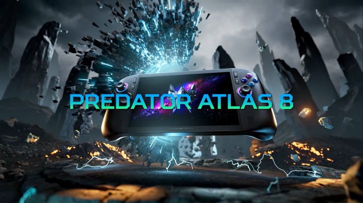 Acer презентує Predator ATLAS 8: портативний геймінг із потужністю Intel Arc G3 Extreme та 120 Гц екраном 1