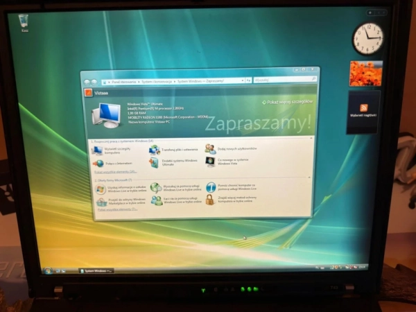 IBM ThinkPad T43: власник встановив 26 років історії Windows 8
