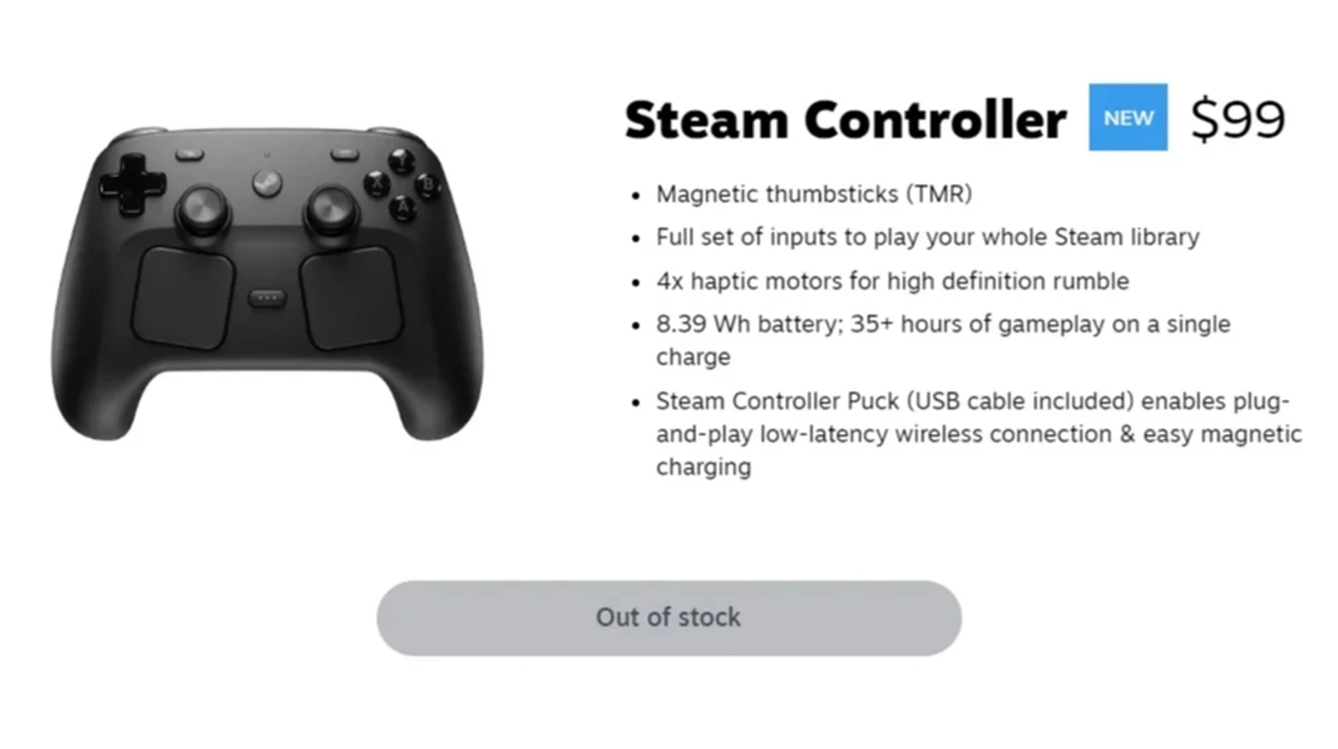 Steam Controller: новий реліз розкуплено за 30 хвилин, перепродаж за $300 3