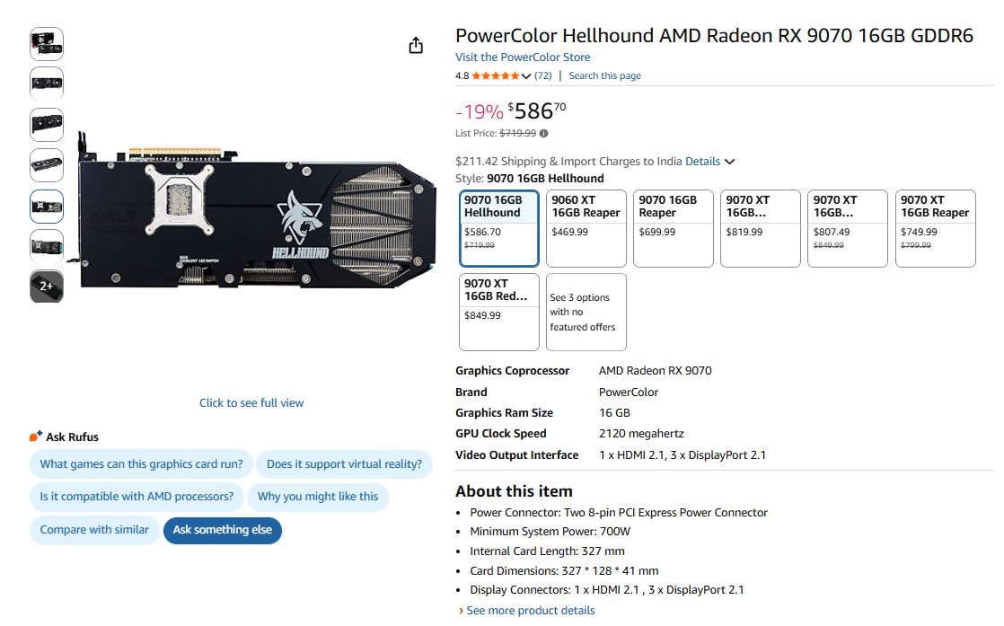 PowerColor Hellhound RX 7900 XT: Ціна впала нижче $600 – перше зниження цього року попри зростання цін на відеокарти 2