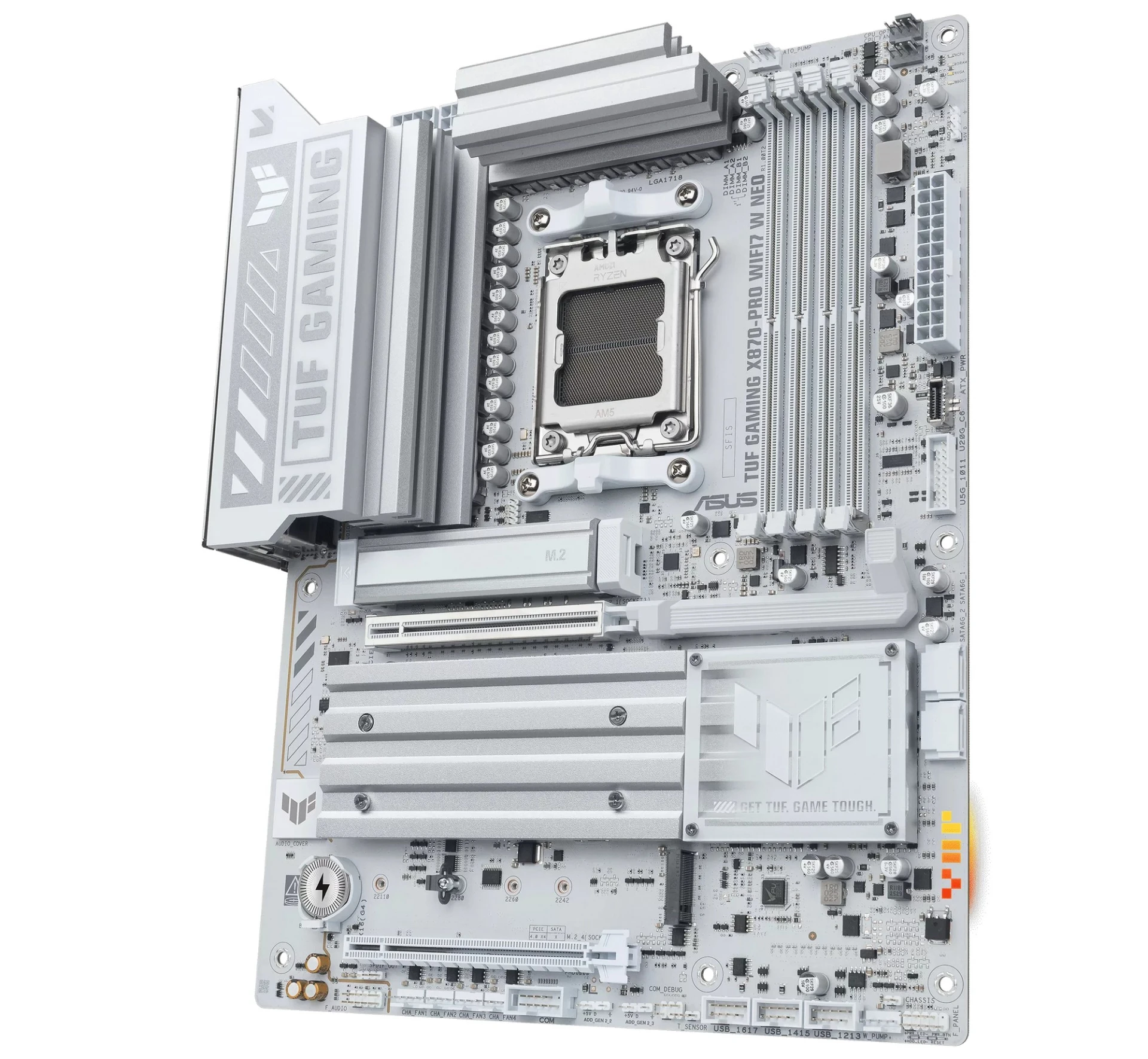 ASUS TUF GAMING X870-PRO WIFI7 W NEO: неокласицизм AM5 з вражаючим оглядом 7