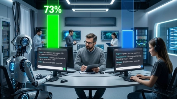 GPT-4.5 пройшов тест Тюрінга з результатом 73% 1