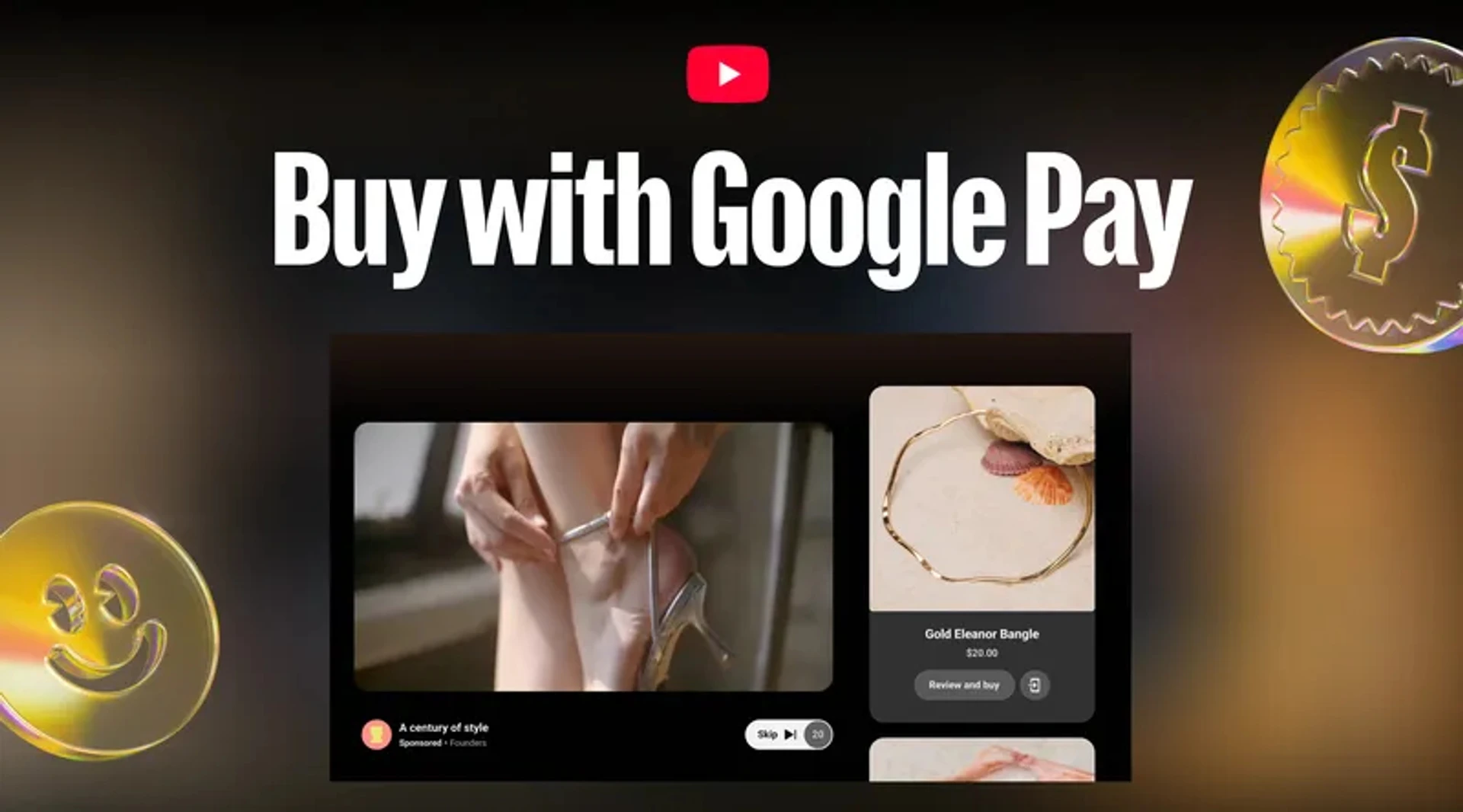 YouTube: тепер покупки через Google Pay доступні з телевізора 2