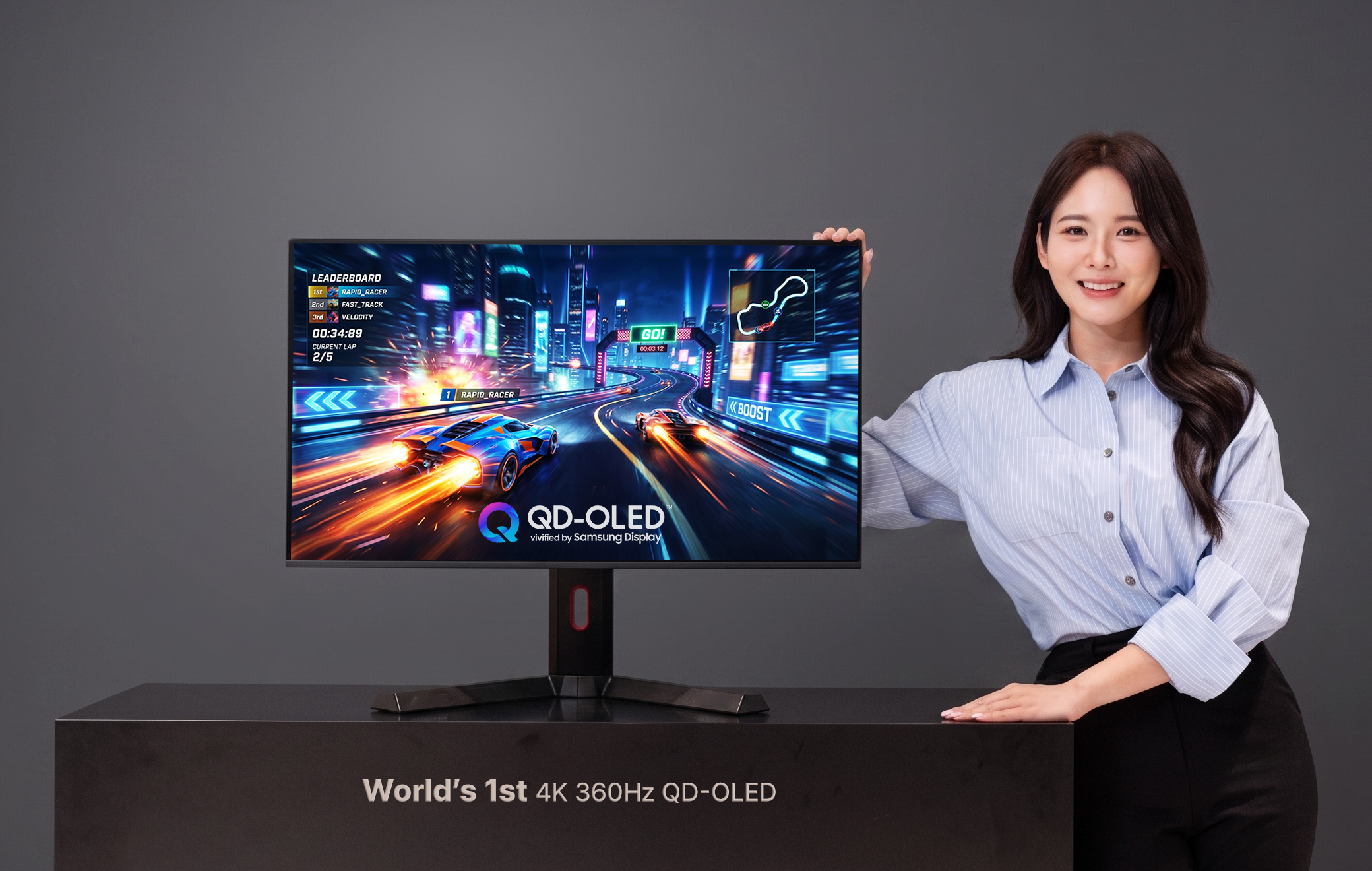 Samsung розкриває майбутнє зображення: 360 Гц у 4K з новим QD-OLED дисплеєм 2