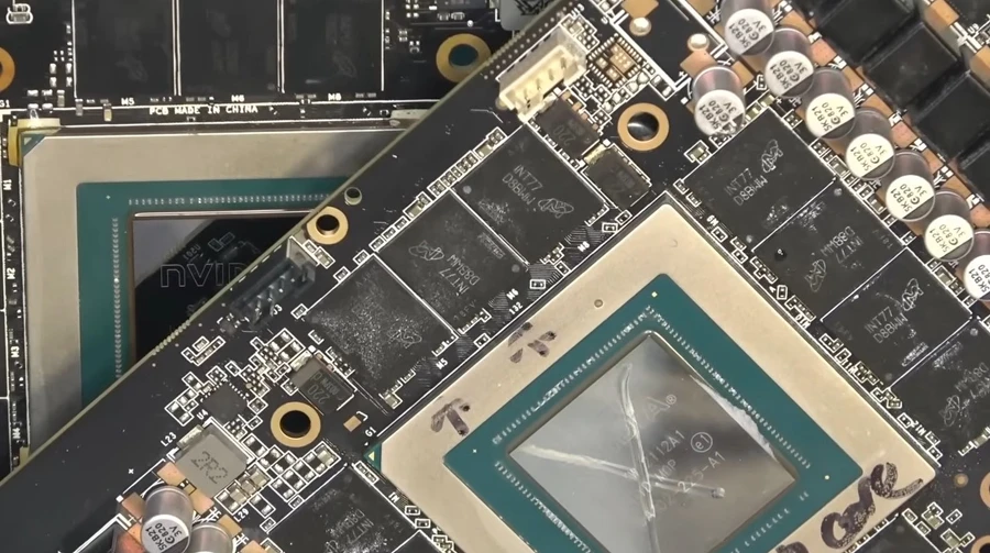 RTX 4090: ремонтник виявив підробку з перебитими чіпами 1