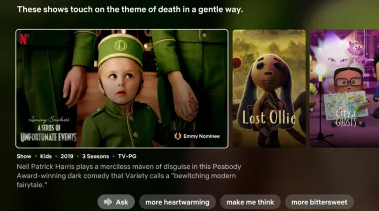 Netflix: ШІ-пошук голосом вже доступний з пульта 3