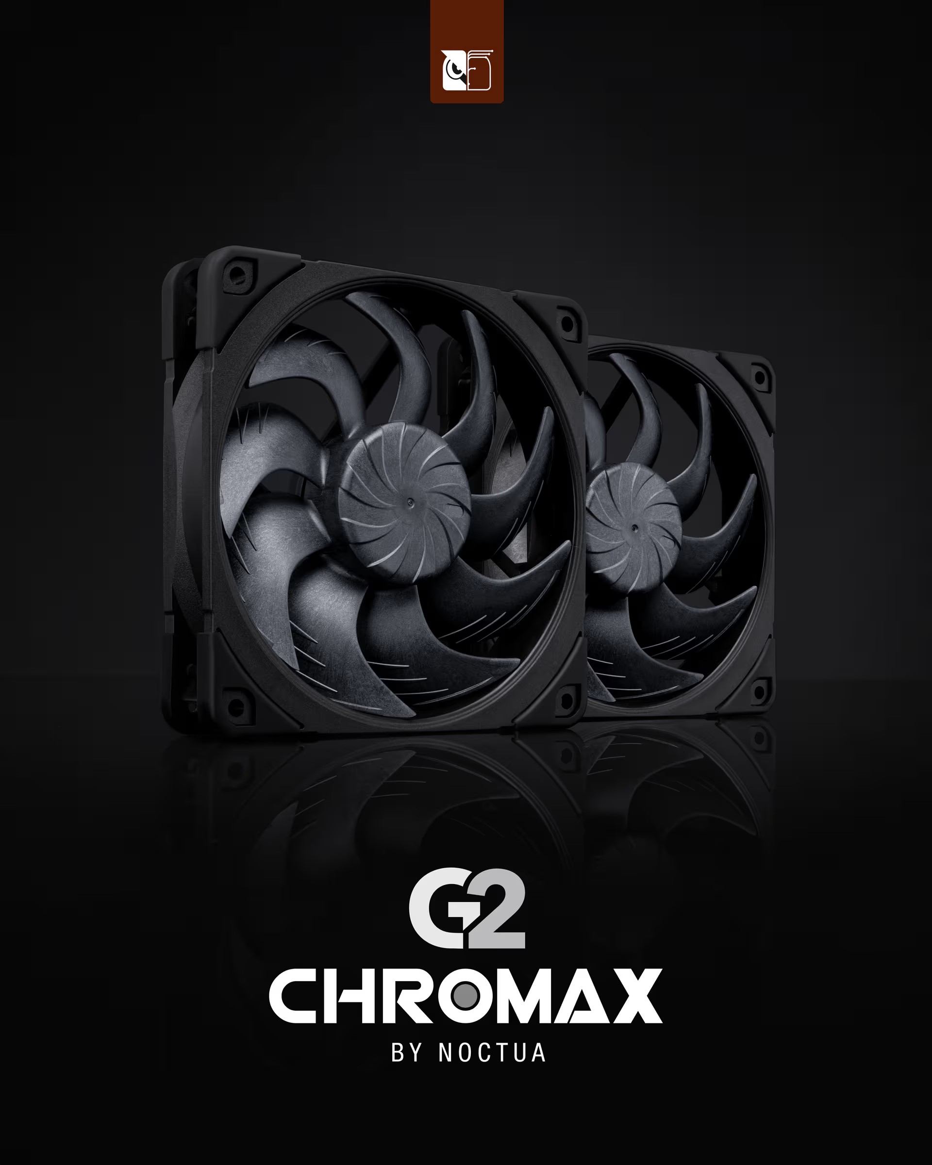 Noctua презентує повністю чорний NF-A12x25 G2 Chromax: прощавай компроміс кольору! 2