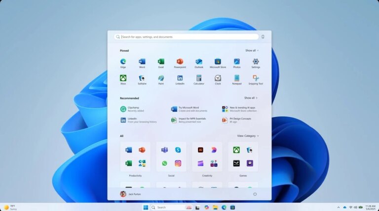 Windows 11: Microsoft тестує нові дизайни меню "Пуск" 12 Windows 11: Microsoft тестує нові дизайни меню "Пуск" 12