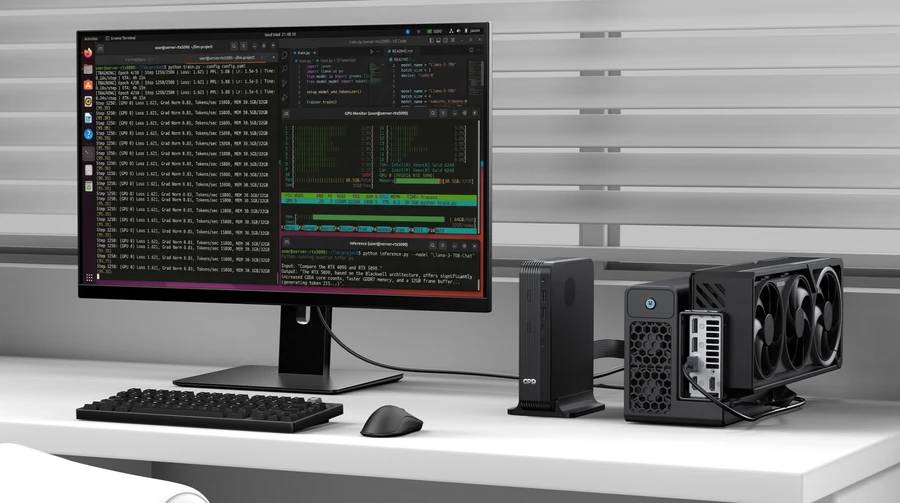 GPD представила док-станцію OCuLink для міні-ПК з PCIe 4.0 x8 1