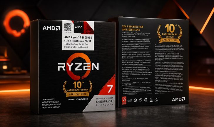 AMD повертає легенду: Ryzen 7 5800X3D знову в грі для геймерів AM4 за привабливою ціною 1