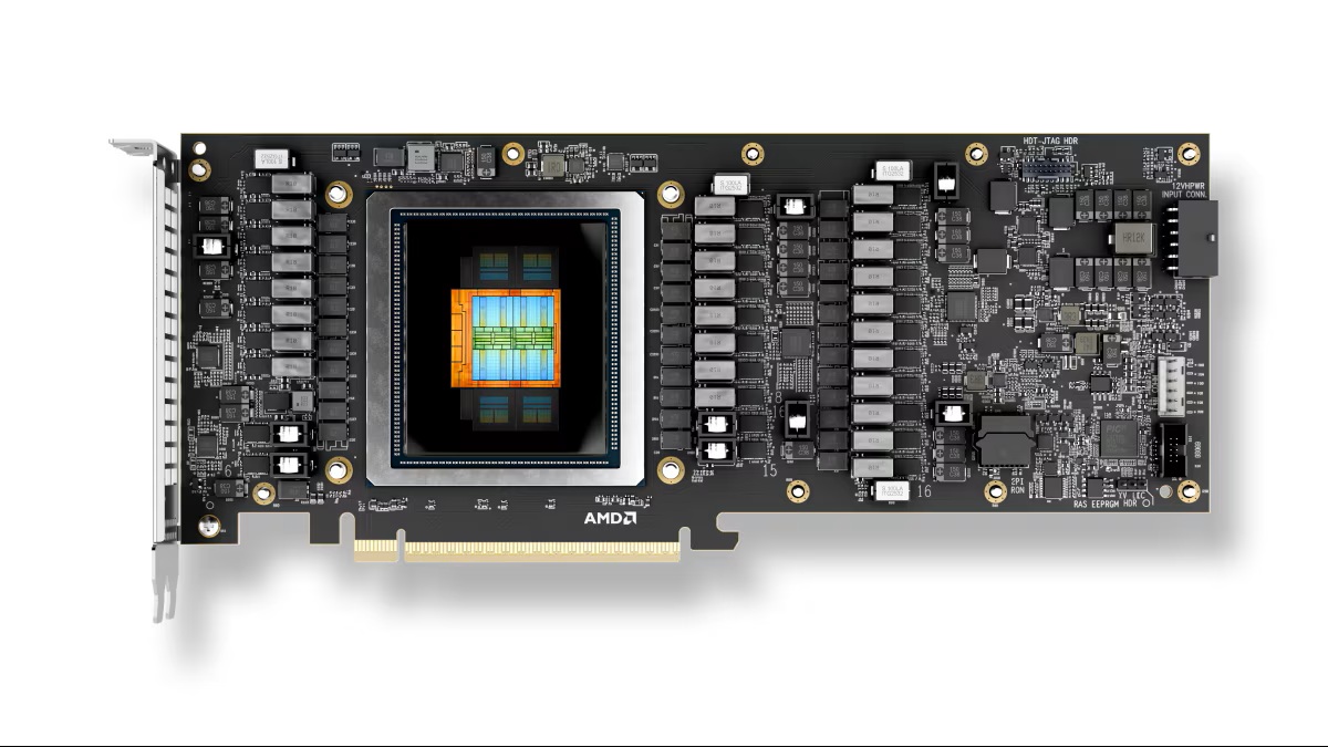 AMD запускає MI350P: новий потужний прискорювач Instinct із 4.6 ПФЛОПС ШІ-обчислень та 144 ГБ HBM3E 2