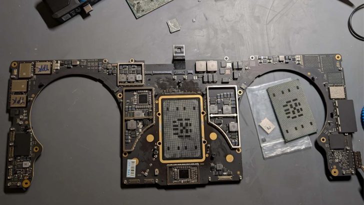 Нове життя MacBook Pro: M1 Max "пересадили" на донорську плату з майстерністю та терпінням 1
