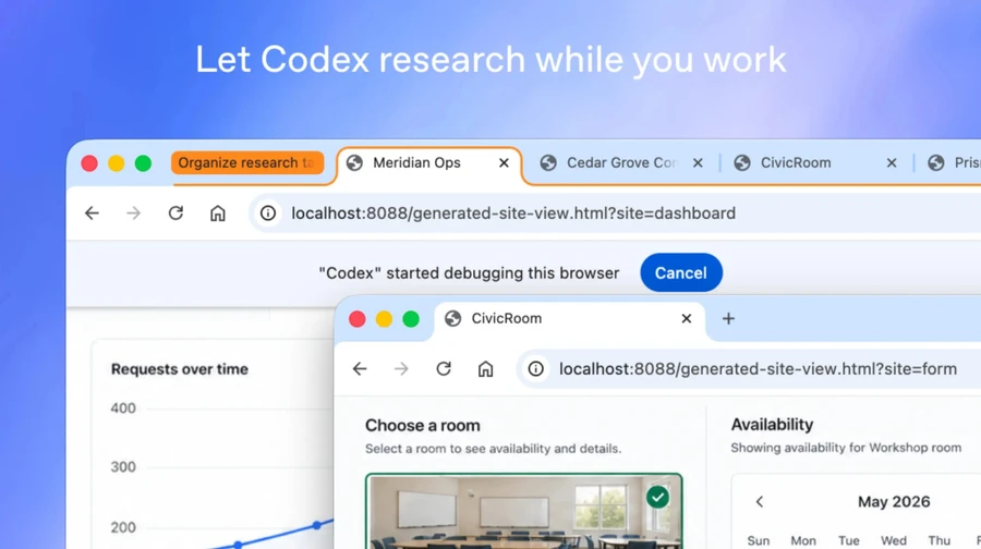OpenAI: Codex доступний для Chrome на macOS та Windows 1